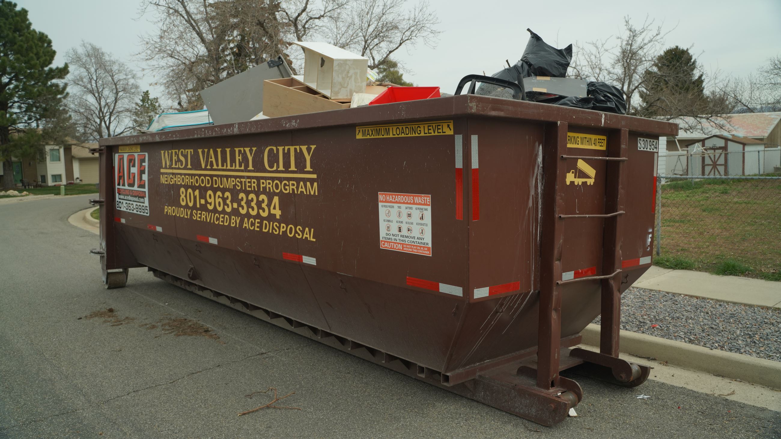Neighborhood Dumpster Program